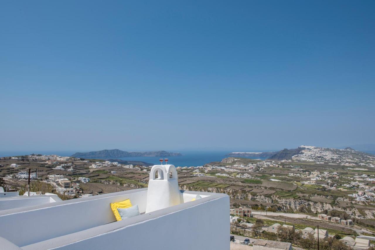 Santorini 180 Degrees Villa Pírgosz Kültér fotó