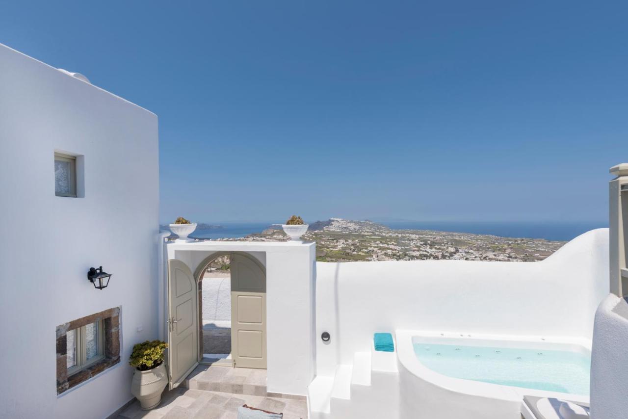 Santorini 180 Degrees Villa Pírgosz Kültér fotó
