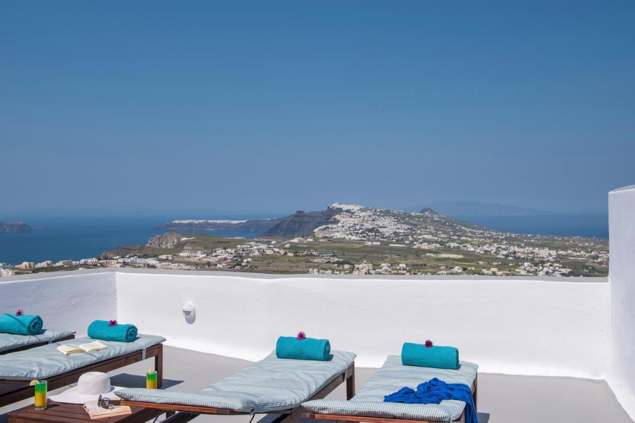 Santorini 180 Degrees Villa Pírgosz Kültér fotó