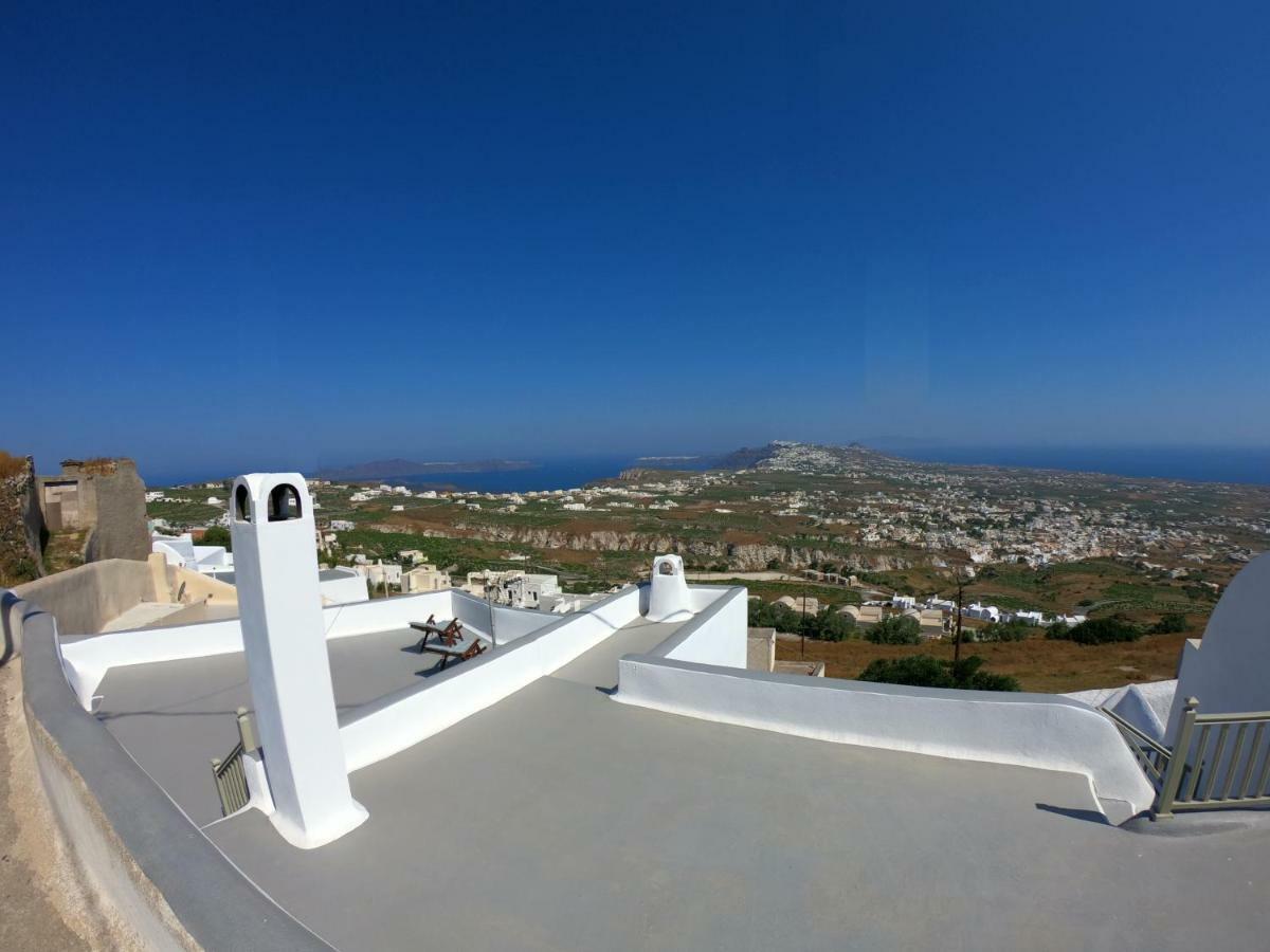 Santorini 180 Degrees Villa Pírgosz Kültér fotó